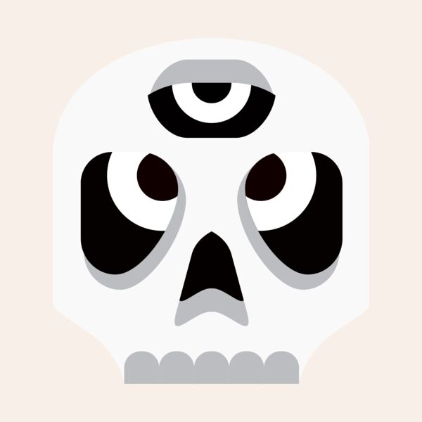 Elements Skulls logo template 18 Thumbnail