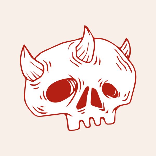 Elements Skulls logo template 28 Thumbnail