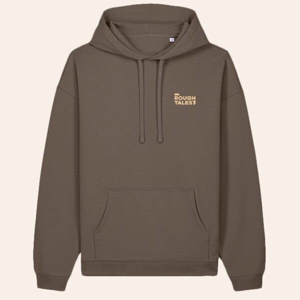 RT Hoodie Stapel Flower Brown Thumbnail